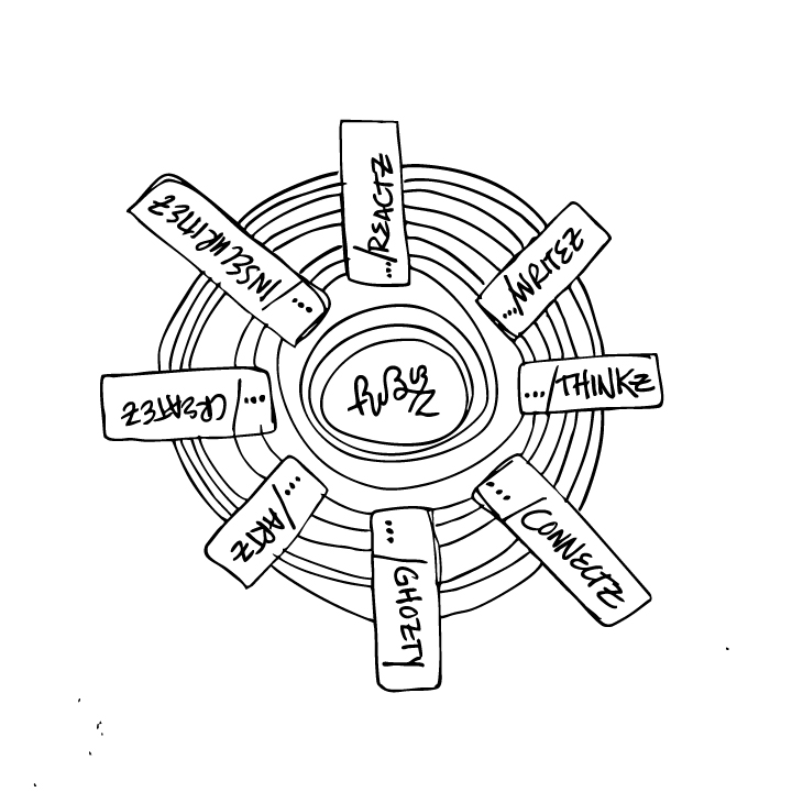 RAWBURTZ concentric sketch