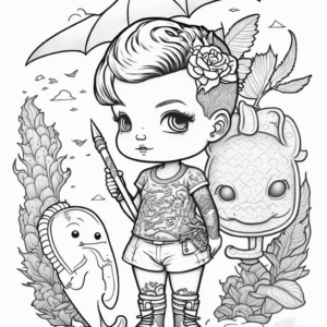 Inked Adventurez Coloring Book Page Guided By Rawburtz