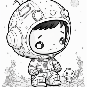 Planetary Ponderingz Coloring Book Page Guided By Rawburtz