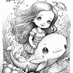 Sea of Smilez Coloring Book Page Guided By Rawburtz